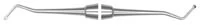 Hu-Friedy Excavator 17 DE, Double-Ended Spoon Excavator, #41 Round Handle, 1.2 mm, EXC17