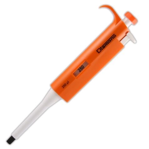 Diamond Fixed Volume Pipette, 25µL, Non-Graduated, Yellow, Calibrated, Each, 01KEZKNKHW1Y9CKY1ZHNT4RWX3