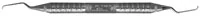 Hu-Friedy Langer Mini Five 5/6 Universal Curette, #6 Satin Steel Handle, SL5/6MF6