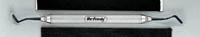 Hu-Friedy Plastic Filling Instrument, Double-Ended, Gregg 4/5, XTS Smooth Satin Steel, TNPFIG4/5
