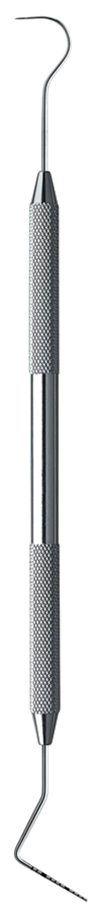 Hu-Friedy Expro 23/UNC12 #31 Round Handle Double-Ended Explorer/Probe, Color-Coded, XP23/UNC12