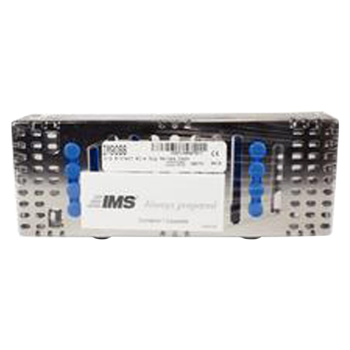 IMS® Signature Series® Double-Decker® Cassettes – 8-Instrument Capacity, 3" x 8" x 1.5" - Blue
