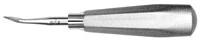 Hu-Friedy Surgical Elevator #12, Large Tapered Hexagonal Handle, Single End, Stainless Steel