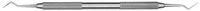 Hu-Friedy Excavator 246 Double-Ended, English Pattern, #41 Round Handle, 0.8 mm, EXC246