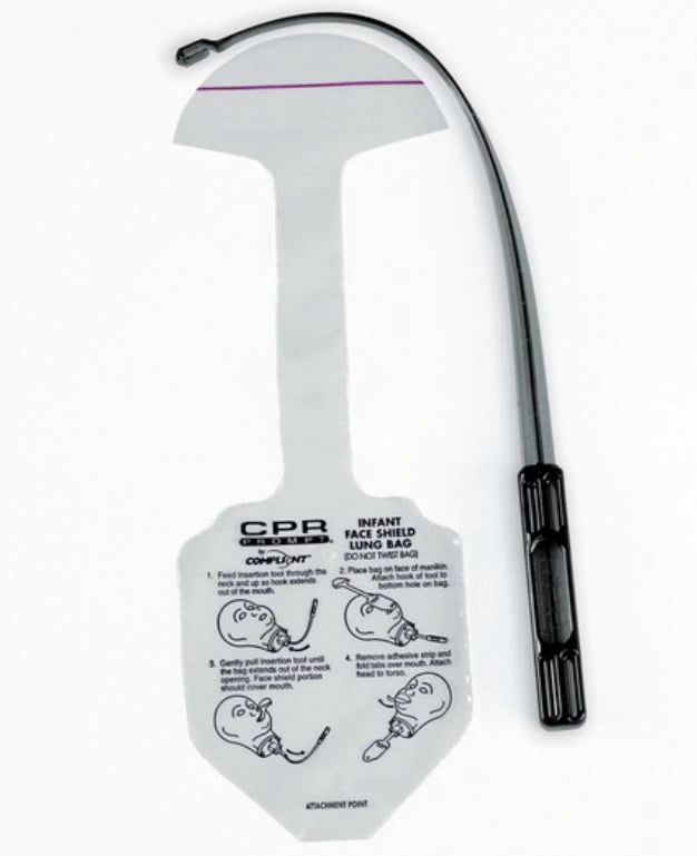 CPR Prompt Infant Face Shield, 10/Package