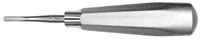 Hu-Friedy Heidbrink Straight Elevator #41, #510 Large Tapered Hexagon Handle, Single End, Stainless Steel