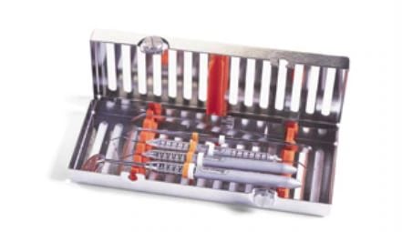 Hu-Friedy IMS Signature Series Cassette Rail, 5-Instrument, Red, IM6050RAIL