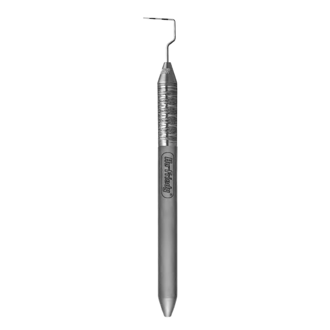 Hu-Friedy Novatech Color-Coded Single-End Periodontal Probe (3-6-9-12), #6 Satin Steel Handle, CP-12