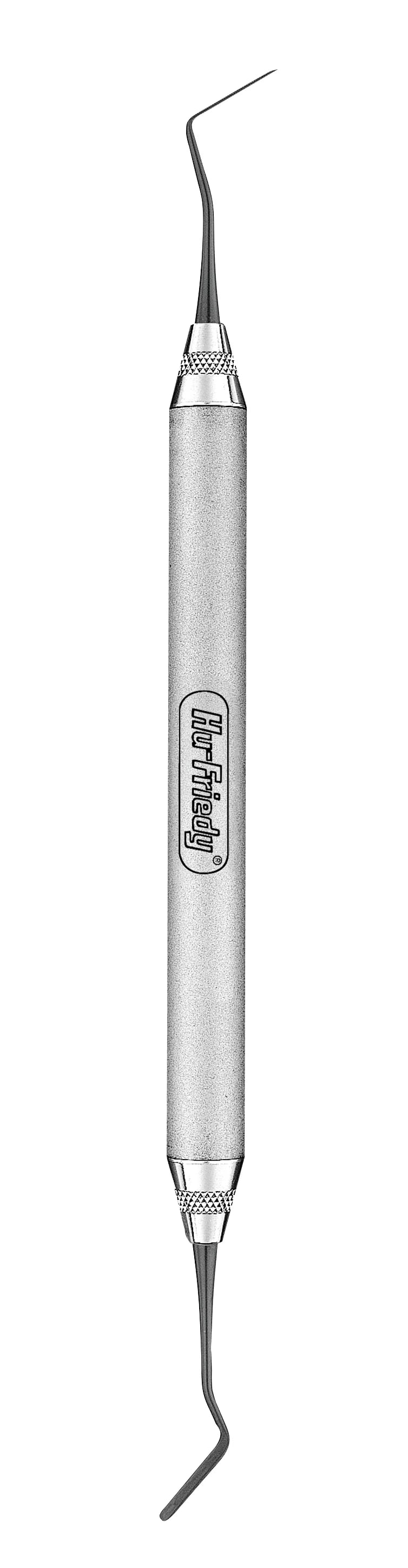 Hu-Friedy XTS Composite Interproximal Carver, Long #6S, Double-Ended, Satin Steel Handle, 1/Pk, TNCVIPCL
