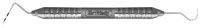 Hu-Friedy Expro 23/CP-11 Double-End Explorer/Probe, #6 Satin Steel Handle, Color-Coded, XP23/116