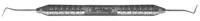 Hu-Friedy #2 Double-Ended Explorer, Pigtail, #6 Satin Steel Handle, 1/Pk, EXD26