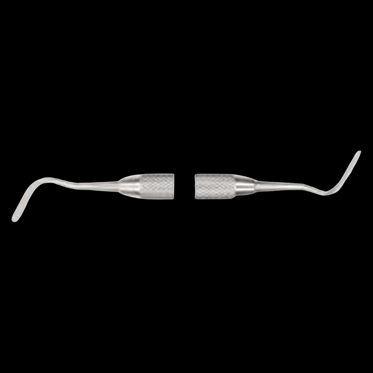 Hu-Friedy Goldstein Flexi-Thin Composite Filling Instrument #4, Double End, #6 Satin Steel Handle, CIGFT46