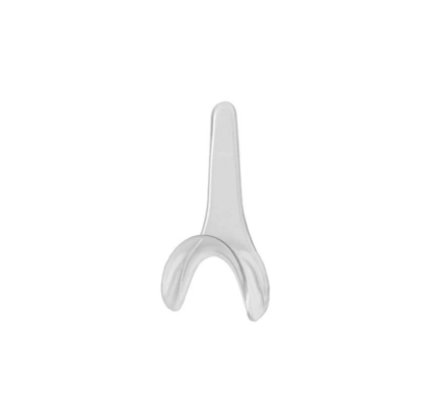 Hu-Friedy Clear Plastic Adult Cheek and Lip Retractor with Long Handle