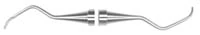 Hu-Friedy Columbia 4R/4L Universal Curette, Double-Ended, #2 Octagonal Handle, SC4R/4L