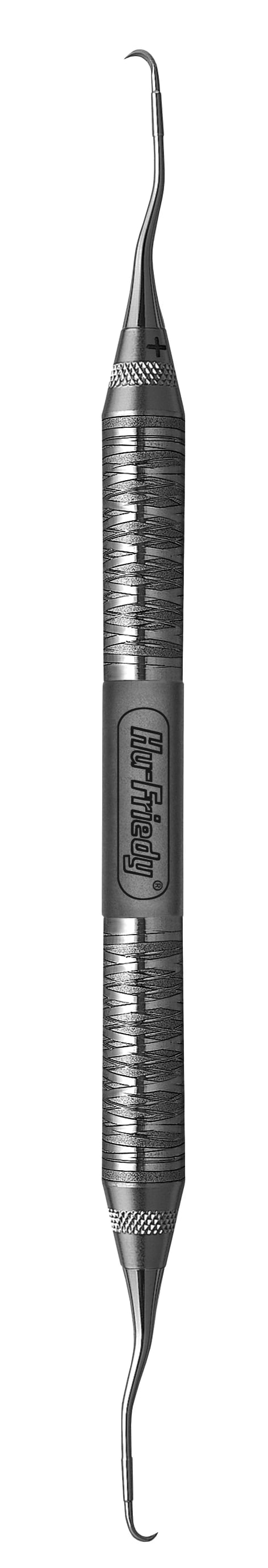 Hu-Friedy Vision Curvette Sub-Zero, Double-Ended, #6 Satin Steel Handle, 1/Pk, SGCSUB-06