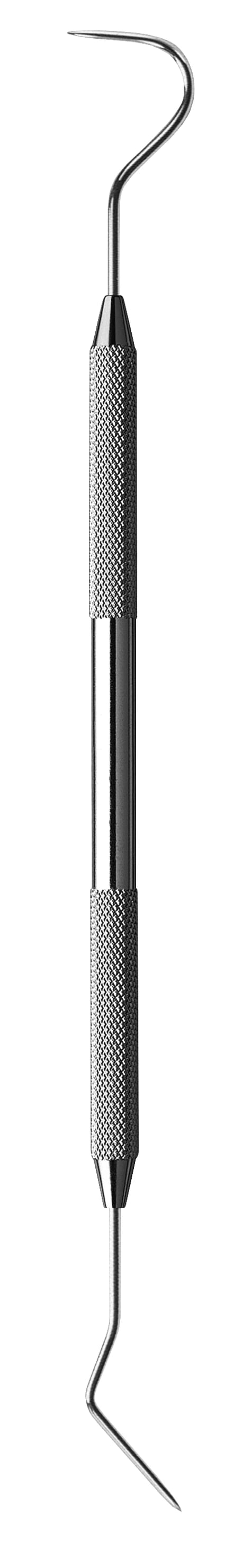 Hu-Friedy #1 Abou-Rass Endo Explorer, Double End, #33 Round Handle, Stainless Steel, MAR-EX1