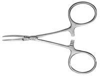 Hu-Friedy Hemostat Hartmann 4" Curved, Stainless Steel, Each