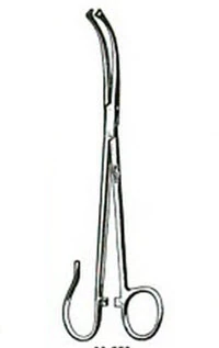 Miltex-Integra Tonsil Forcep, Curved, Medium, 7-1/2" Stainless Steel, Autoclavable, Each