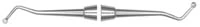 Hu-Friedy EXC19 Double-Ended Excavator #19, #41 Round Handle, Spoon 2.0 mm, 1/Pk