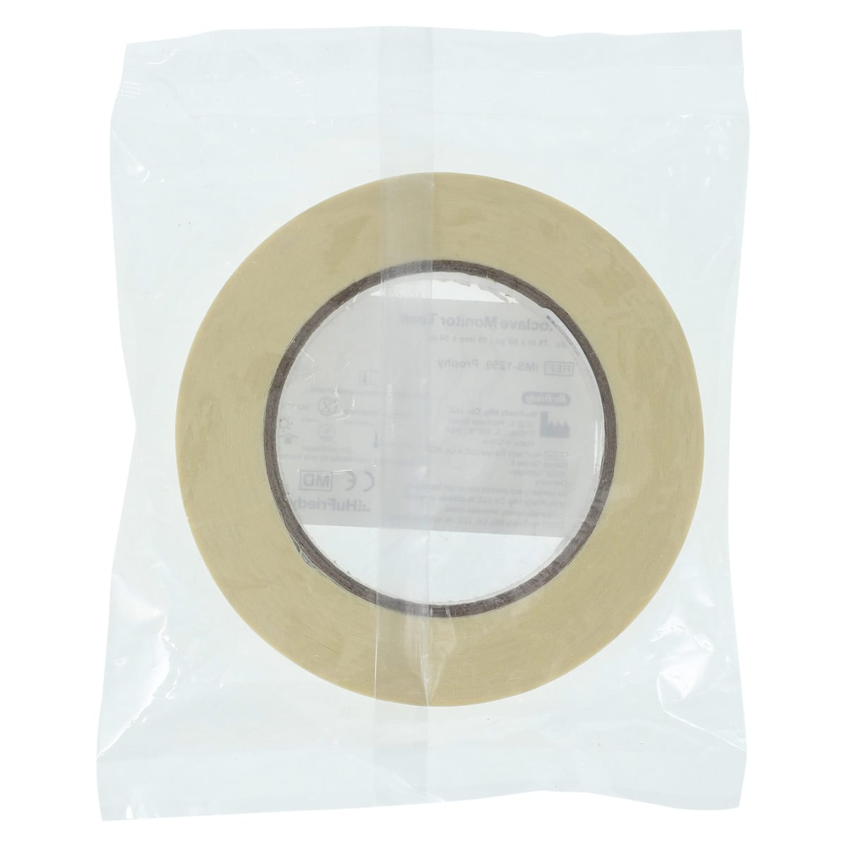 Hu-Friedy IMS Pre-Printed Monitor Tape Prophy, 3/4" (19 mm), 60 Yards, Chemical Indicator, IMS-1259