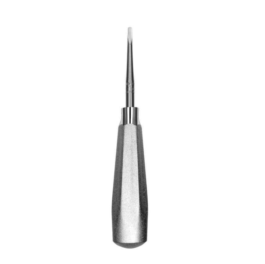 Hu-Friedy Luxating Elevator, Straight, 3mm Wide, #510 Large Tapered Hexagon Handle, EL3S