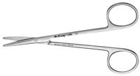 Hu-Friedy Baby Metzenbaum Scissors, 5", Curved, Stainless Steel, Each