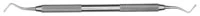 Hu-Friedy #3 Oregon Double-End Amalgam Plugger, #41 Round Handle, 1.3 mm / 2.2 mm Tips, 392936