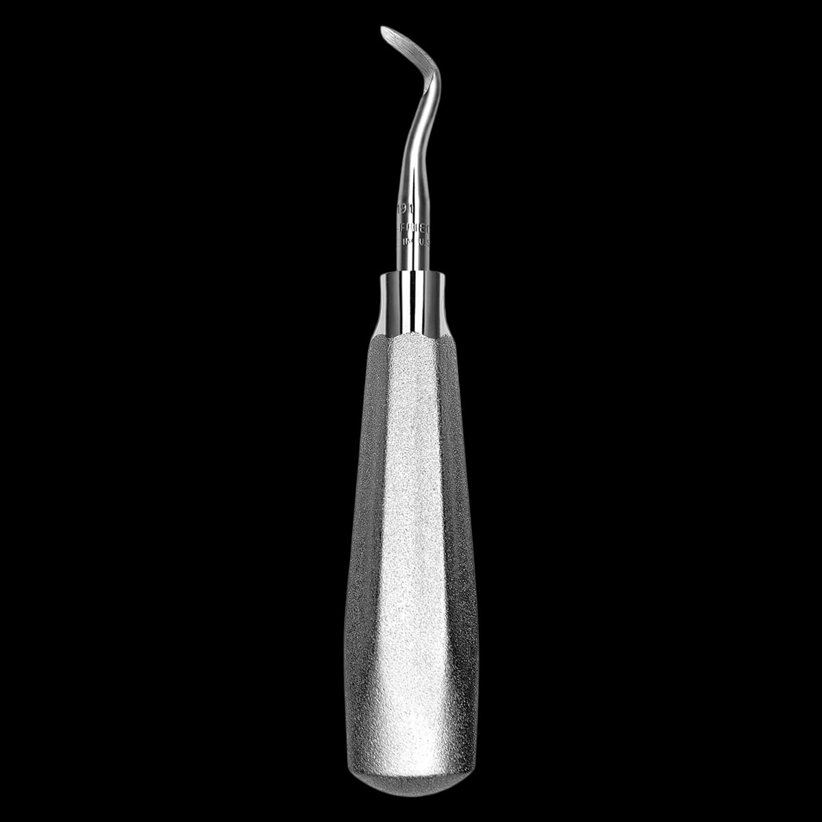 Hu-Friedy Elevator #191 Woodward, 3.0 mm Tip, #510 Large Tapered Hexagon Handle, Single End, 1/Pk, E191