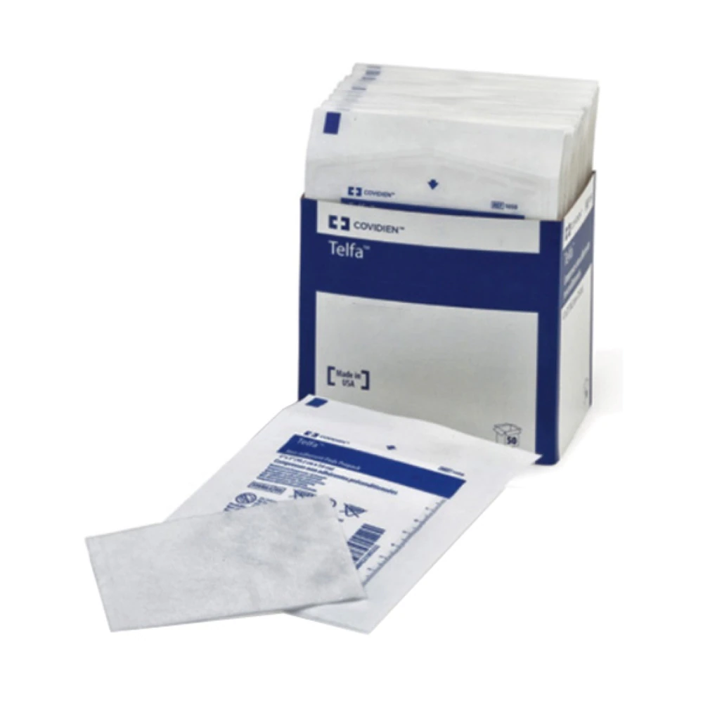 Telfa Non-Adherent Film Dressing, 3" x 8", Non-Sterile, Absorbent