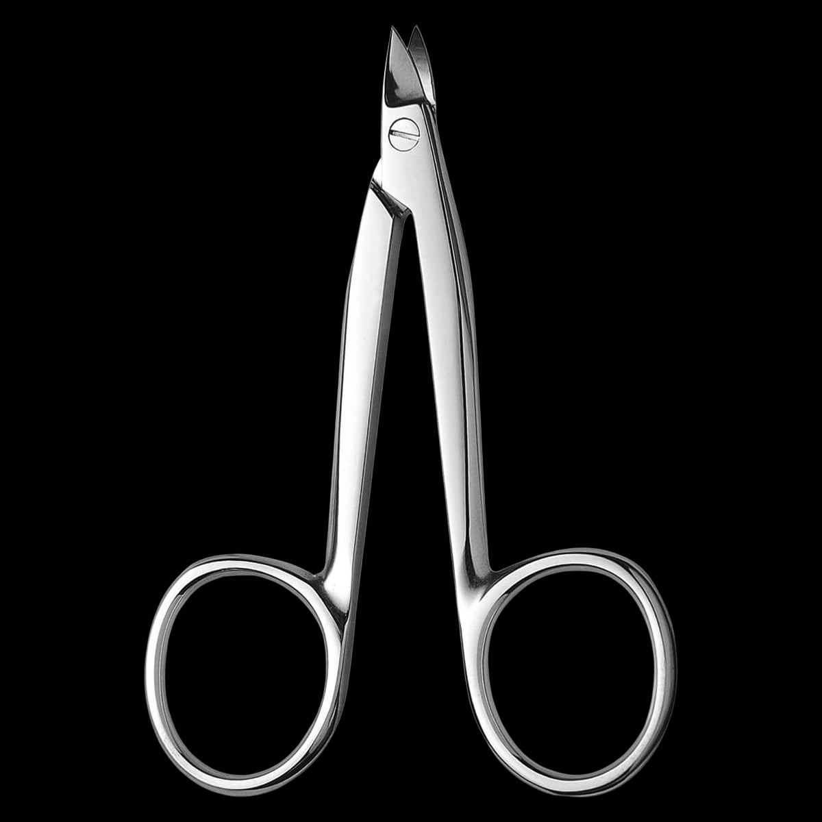 Hu-Friedy Crown & Gold Scissors, 3.5" (9 cm) Curved Pedodontic, Standard Series, SCGCP