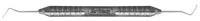 Hu-Friedy #2H Double-Ended Explorer with #6 Satin Steel Handle