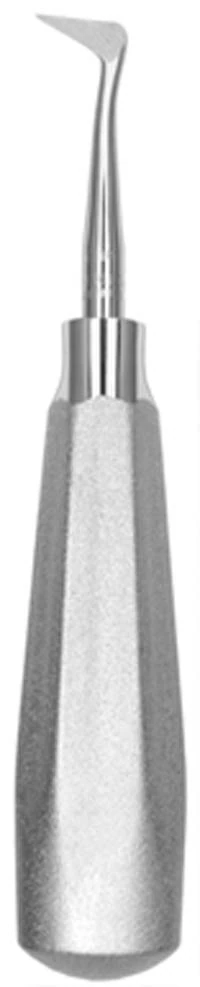 Hu-Friedy Seldin Elevator #1R, #510 Large Tapered Hexagon Handle, Single End, Stainless Steel