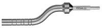 Hu-Friedy Osteotome 5.0mm Concave Tip, Angled, Interchangeable Pusher