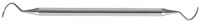 Hu-Friedy Universal Curette ME-1 10/11, Double-Ended, #2 Octagonal Handle, Single Instrument