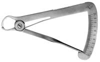 Hu-Friedy Iwanson Spring Caliper for Wax, Blunt, 0-10 mm, CLP2, Each