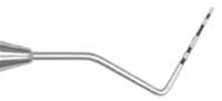 Hu-Friedy Qulix Color-Coded Periodontal Probe, Single-End, CP-10, 1-2-3-5-7-8-9-10 Markings, #30 Round Handle, PCP10