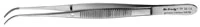 Hu-Friedy #32 Semkin-Taylor Tissue Pliers, Curved, Smooth, Non-Locking, 5" Overall Length, 1 Each