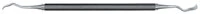 Hu-Friedy 13K/13KL Kirkland Periodontal Chisel, Double End, #2 Octagonal Handle, 3.2 mm