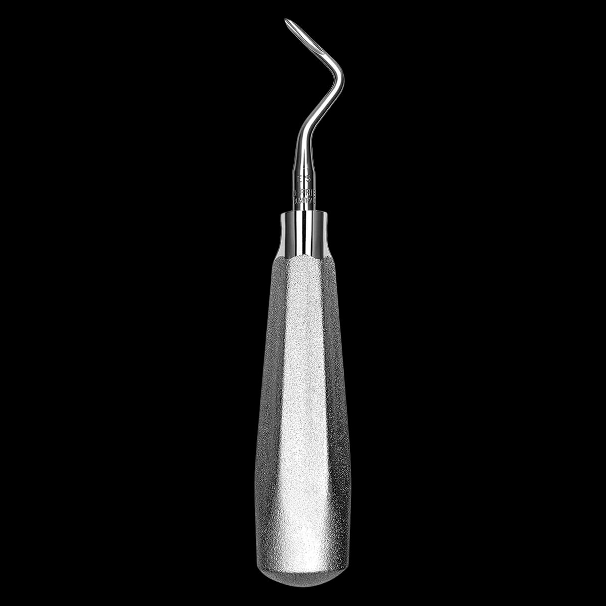 Hu-Friedy #5 Schmeckebier Apexo Elevator, Right Angle, #510 Large Tapered Hexagon Handle, Single End, E5