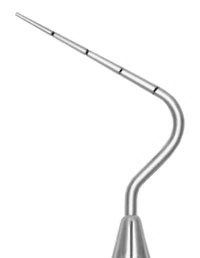 Hu-Friedy Endodontic Single-End Plugger, Anterior, 8-1/2 (A), #32 Round Handle, 29 mm, RCP8-1/2A