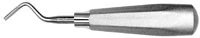 Hu-Friedy Elevator 39 Serrated #510 Large Tapered Hexagon Handle, Single End