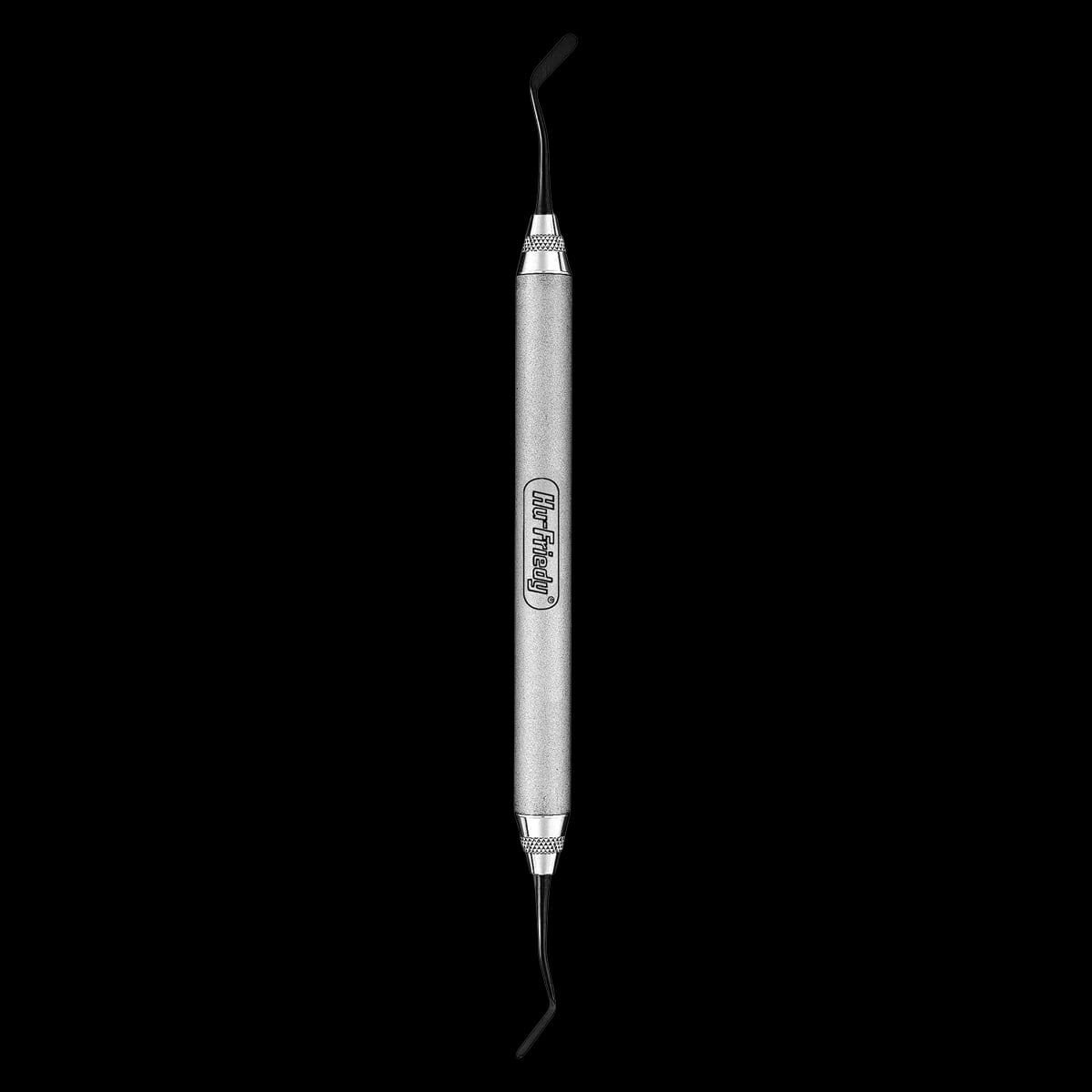 Hu-Friedy Goldstein Flexi-Thin Composite Instrument, Size 3, XTS Smooth Satin Steel Handle, Double-Ended, TNCIGFT3