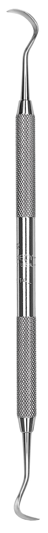 Hu-Friedy Gold Foil Knife, Double-Ended, #14L, #41 Round Handle, GK14L