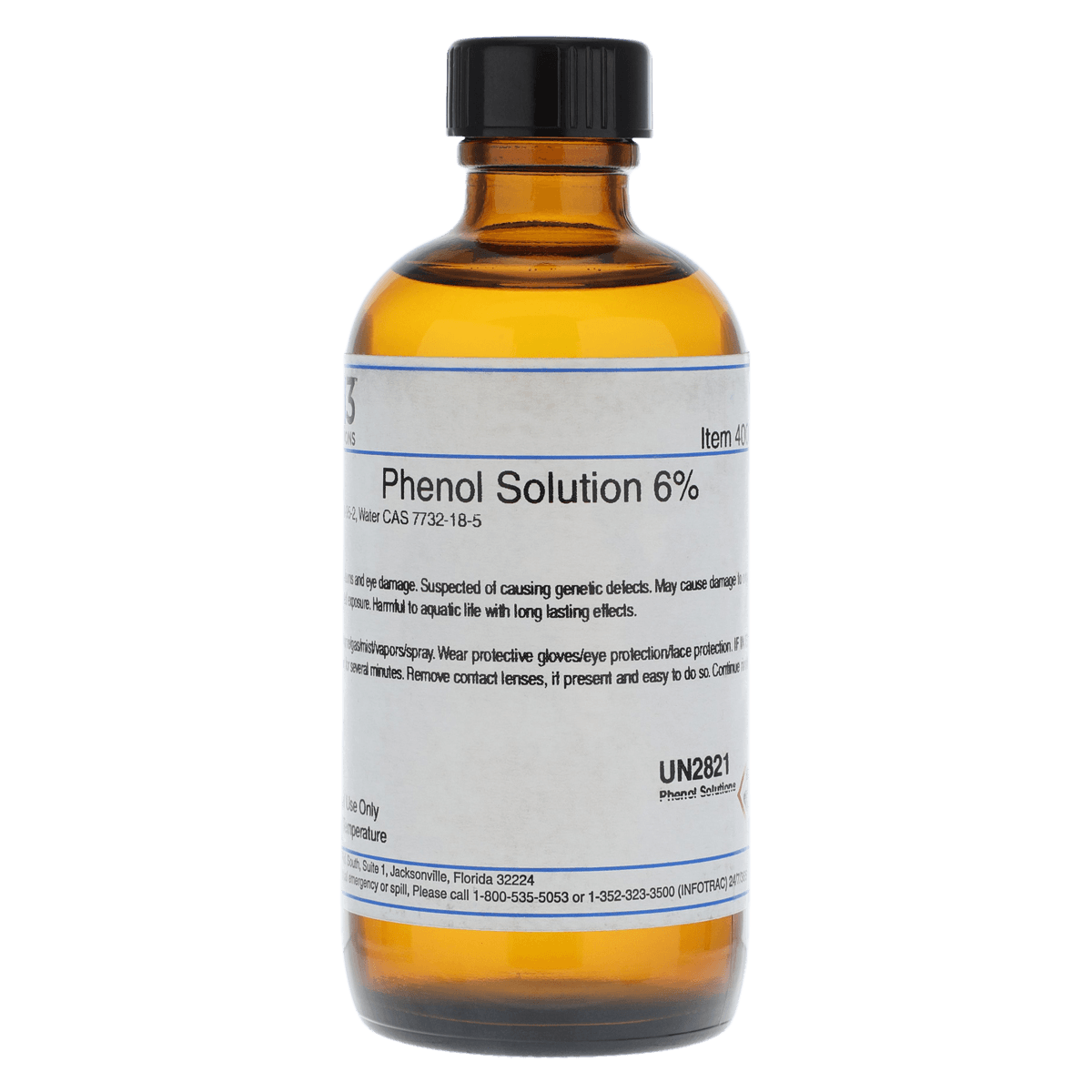 Phenol Reagent 6% Solution, 4 oz Bottle