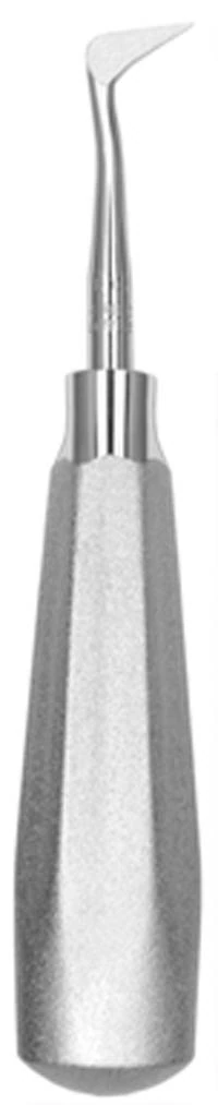 Hu-Friedy Seldin Elevator #1L, #510 Large Tapered Hexagon Handle, Single End, Stainless Steel, 1 Each