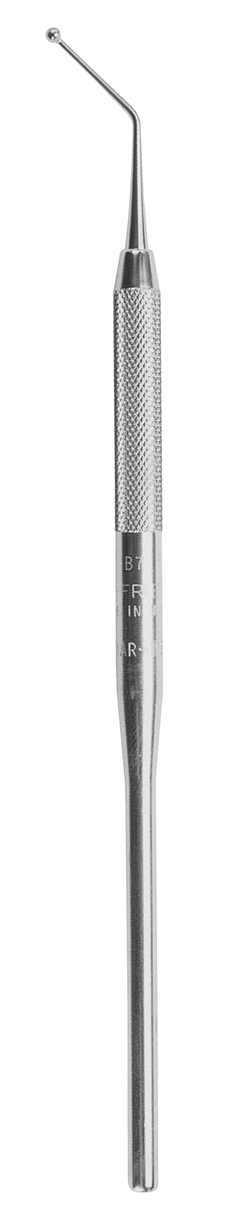 Hu-Friedy #5 Abou-Rass Angled Apical Burnisher, 2 mm, Single End, #40 Handle, MAR-B5
