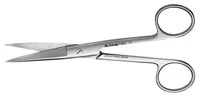 Hu-Friedy Surgical Scissors #23, S/Curved, Pointed, 5.75", Stainless Steel