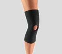 DJO Sport Sleeve Support Knee, Adult Neoprene, 3X-Large, Black, 28-31"