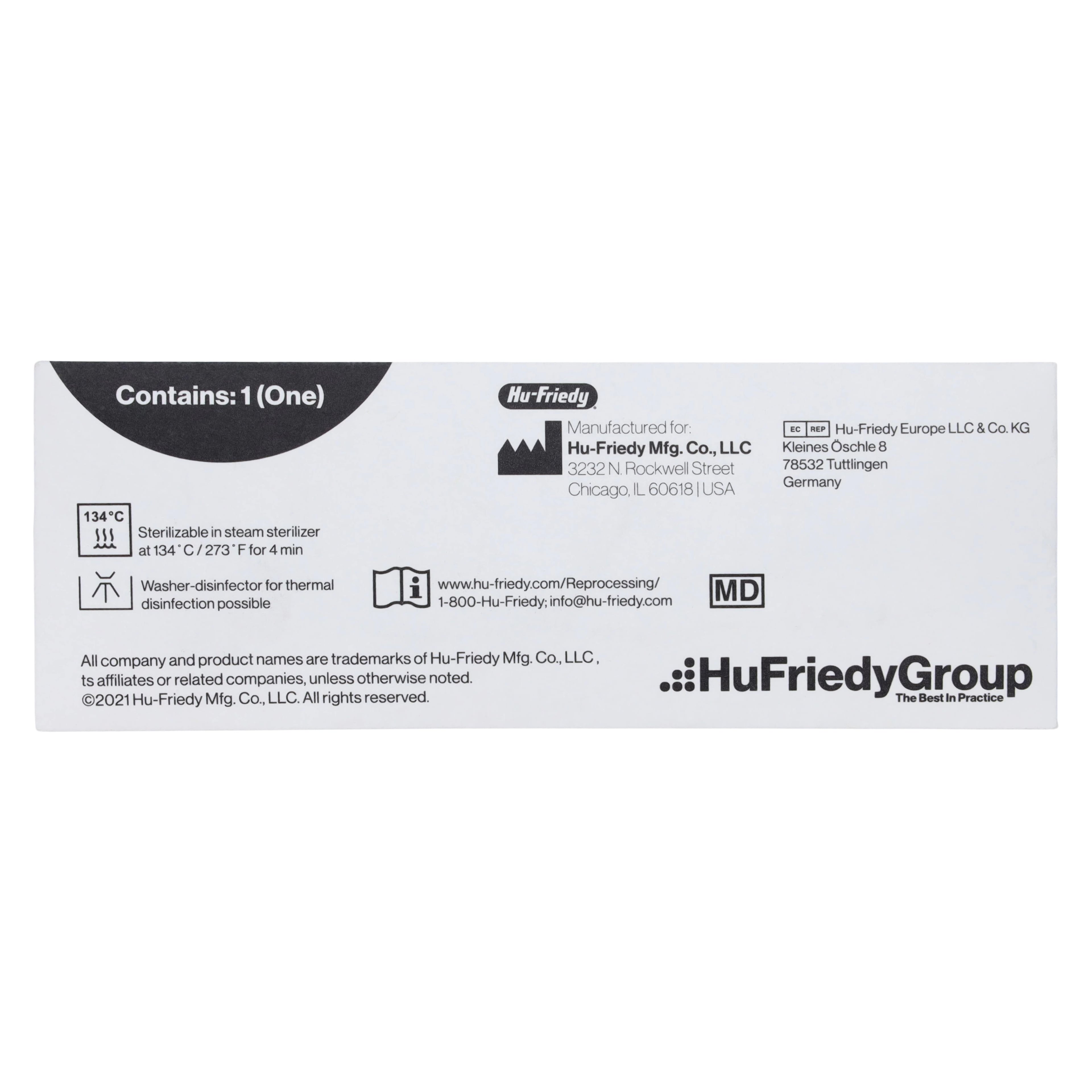 Hu-Friedy Coupland Aspirator Tip #2, 2.0 mm, CE0120/ASPCT2