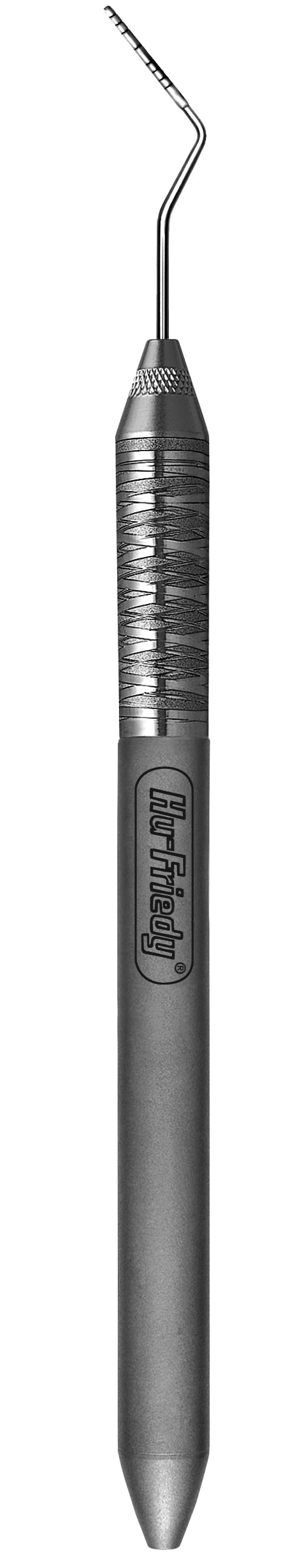 Hu-Friedy Goldman-Fox Probe, Single-End, Flat, #6 Satin Steel Handle, 1-2-3-5-7-8-9-10 Markings, PGF6